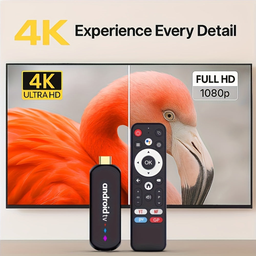 Smart TV Stick S905L3 mit Android 14, 8K Decoding, WiFi 6 und Google Assistant