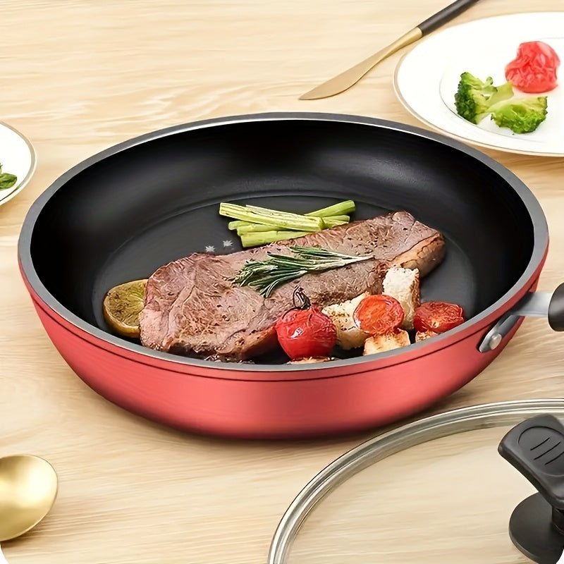 Gusseiserne Pfanne – schwere Antihaft - Bratpfanne mit gleichmäßiger Hitzeverteilung, für Gas, Elektro, Induktion – ideal zum Braten, Backen & Rösten - FUXL - Shopify