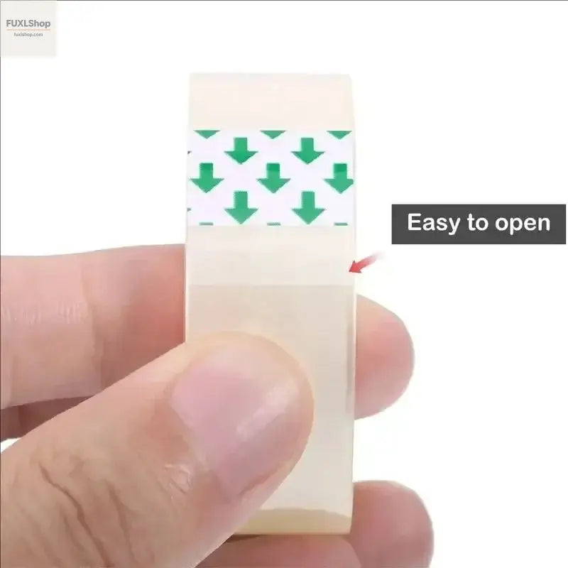 10/5/3/1Rolls Transparente Klebeband-Rollen (0,8 cm / 1,2 cm / 1,8 cm) – Hochklebrig & Vielseitig – Ideal für Büro
