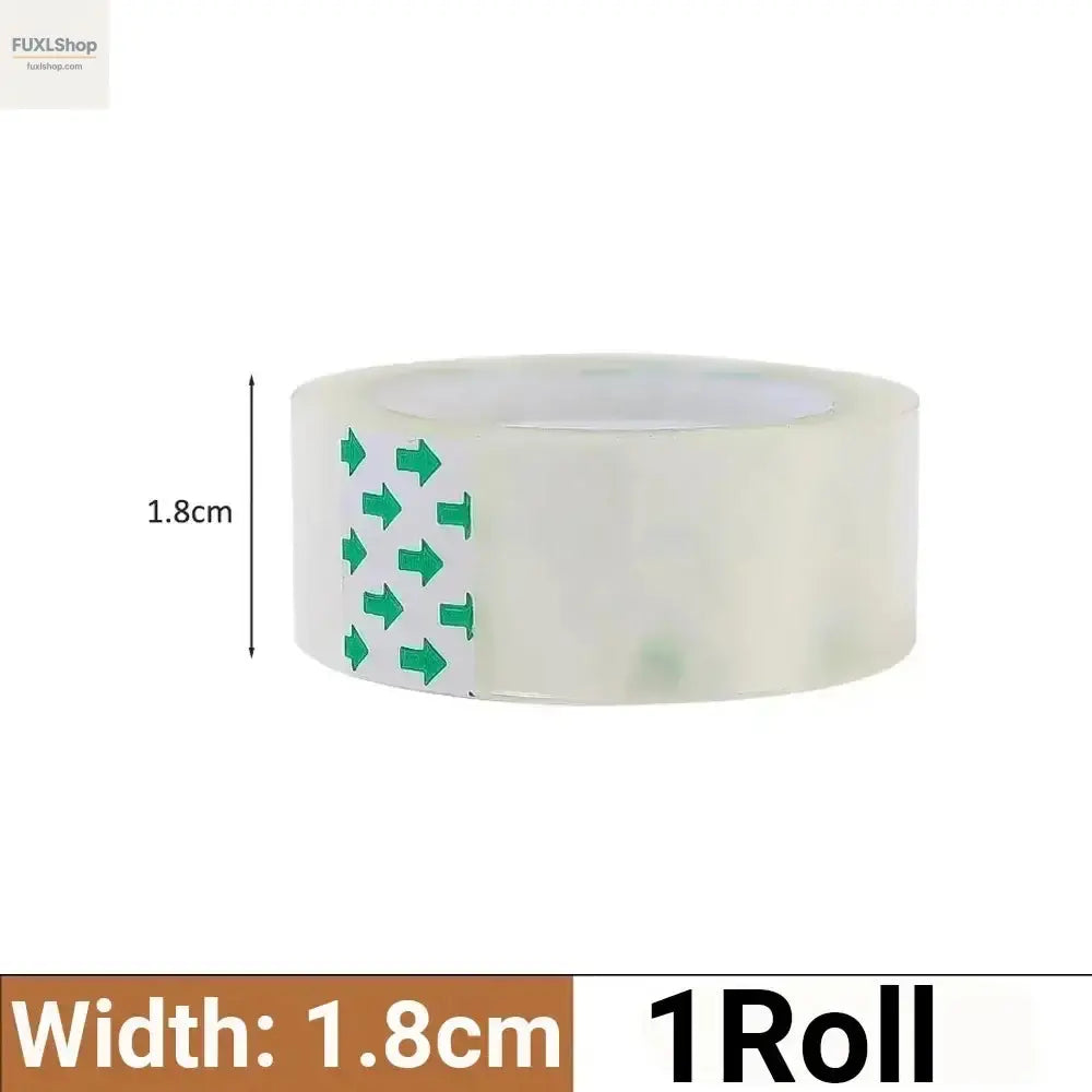 10/5/3/1Rolls Transparente Klebeband-Rollen (0,8 cm / 1,2 cm / 1,8 cm) – Hochklebrig & Vielseitig – Ideal für Büro
