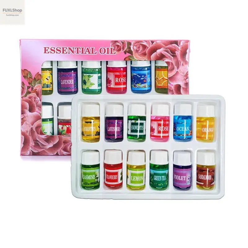 12PCS 3ML Air Freshener Natural Plant Aromatherapy Essential Oil Air Conditioning Perfume Aroma Diffuser Fragrance Humidifier - FUXL-Shopify