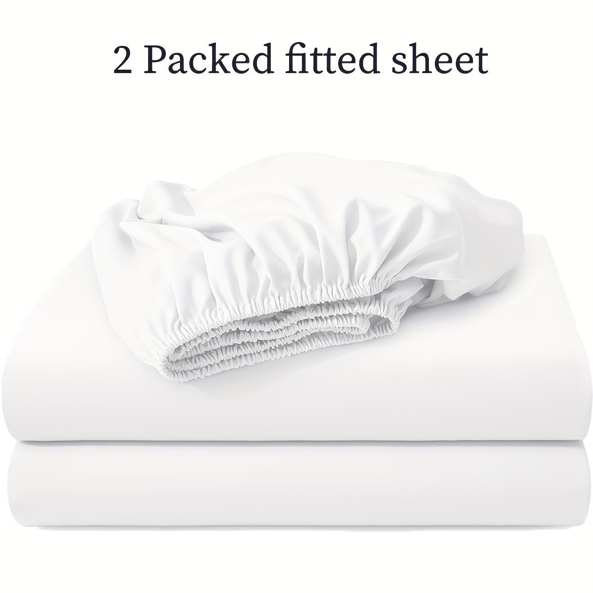 2-teiliges Spannbettlaken-Set – Weich, atmungsaktiv & waschbar, ideal für Schlafzimmer, hautfreundlich & pflegeleicht, modernes Design für jedes Bett - FUXL-Shopify