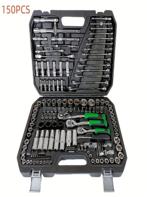 FUXL Werkzeugset – Chrom-Vanadium-Stahl für Reparaturen & DIY
