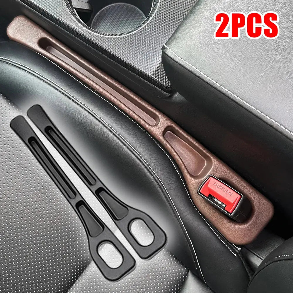 2Pcs Car Seat Gap Filler Seat Crevice Storage Box Bag Between Seats Console Organizer Decoration Interior Auto Accessories FUXL-Shopify
