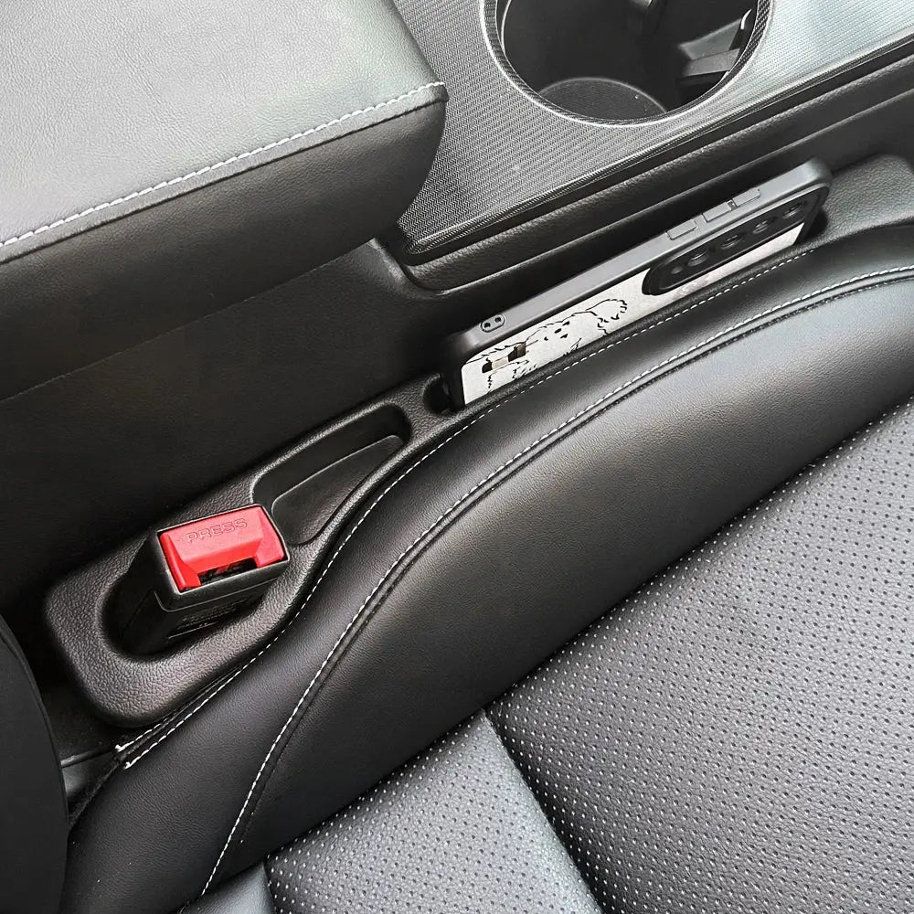 2Pcs Car Seat Gap Filler Seat Crevice Storage Box Bag Between Seats Console Organizer Decoration Interior Auto Accessories FUXL-Shopify