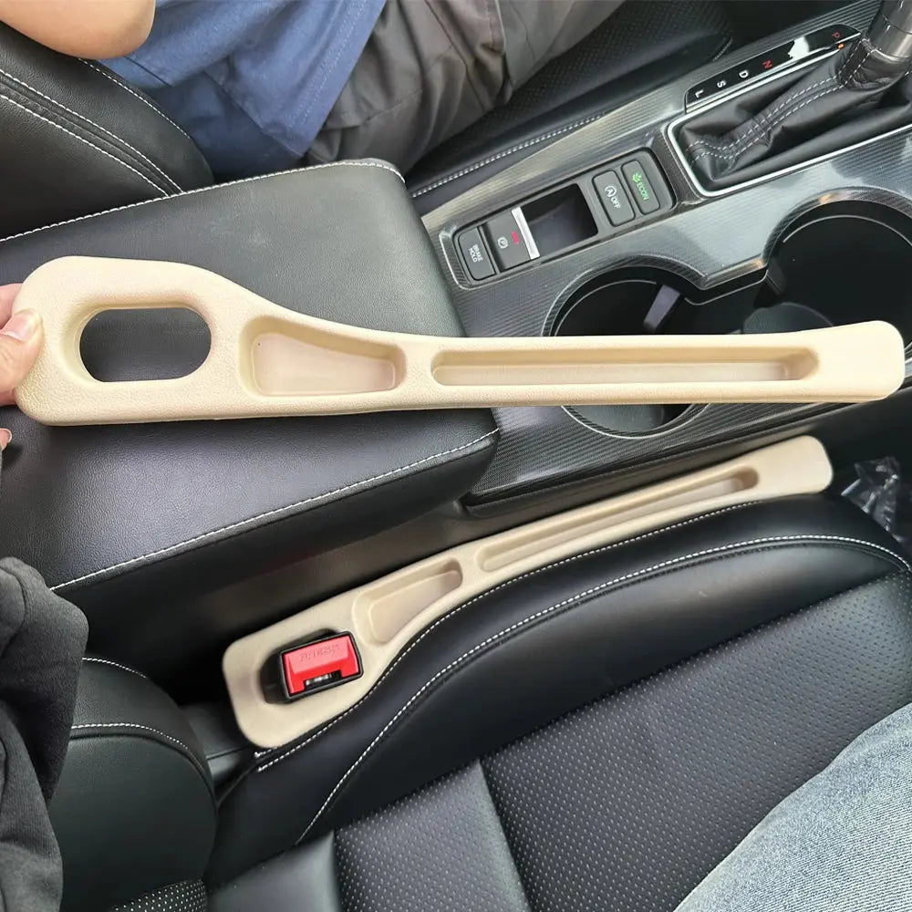 2Pcs Car Seat Gap Filler Seat Crevice Storage Box Bag Between Seats Console Organizer Decoration Interior Auto Accessories FUXL-Shopify