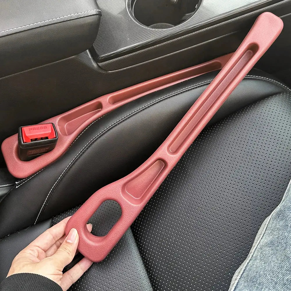 2Pcs Car Seat Gap Filler Seat Crevice Storage Box Bag Between Seats Console Organizer Decoration Interior Auto Accessories FUXL-Shopify