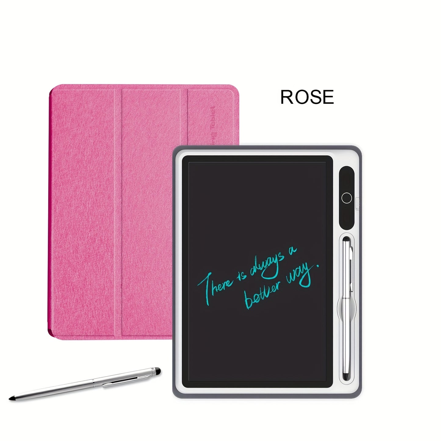INNoreBoard 9,3" Elektronisches Whiteboard – tragbar mit kapazitivem Stift & Ein-Knopf-Löschung – faltbares Case, 36V Akku – Schwarz für Büro & Schule