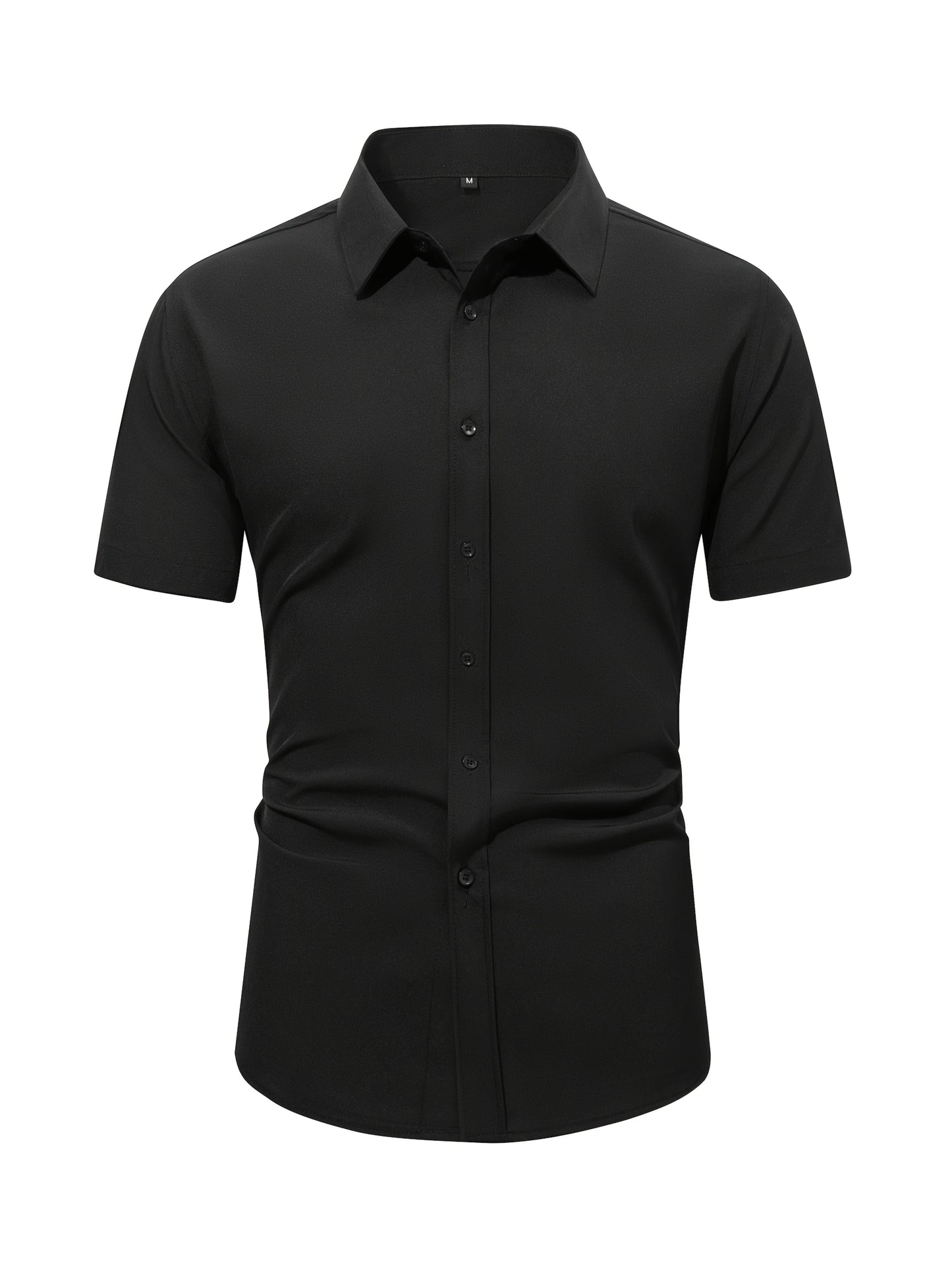 Herren Sommerhemden 3er-Set  Ice-Silk-Stoff atmungsaktiv