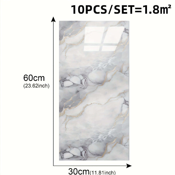 Marmor Wandfliesen selbstklebend PVC