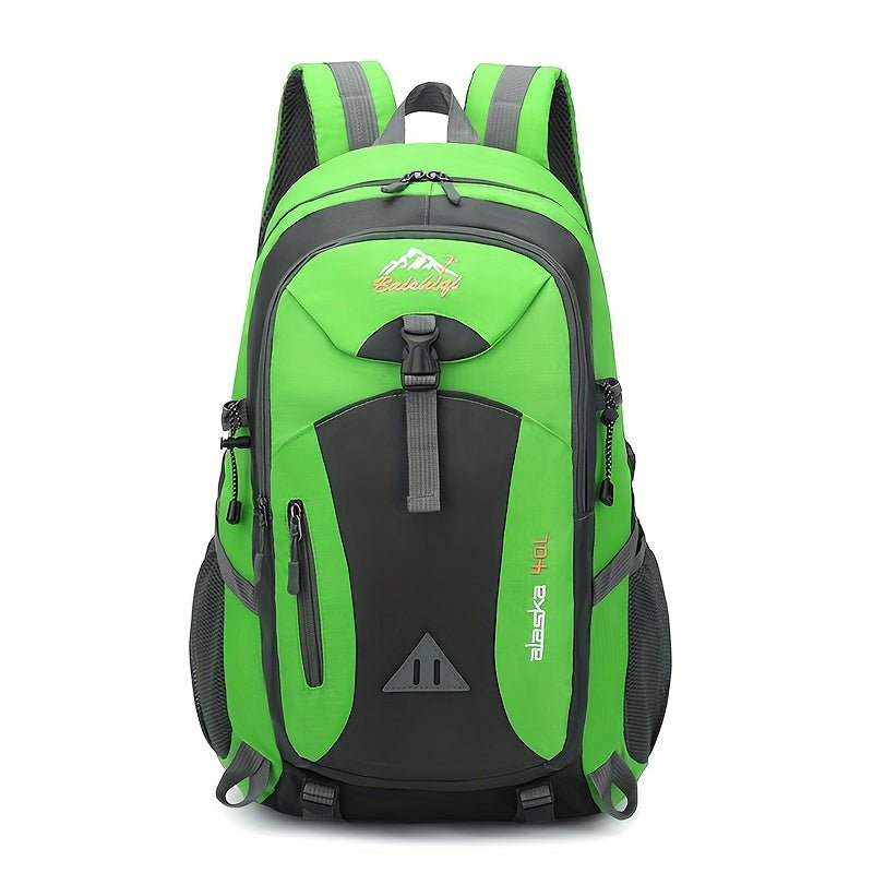 40L Outdoor-Rucksack Schwarz – Wandern, Reisen, Camping, Schule