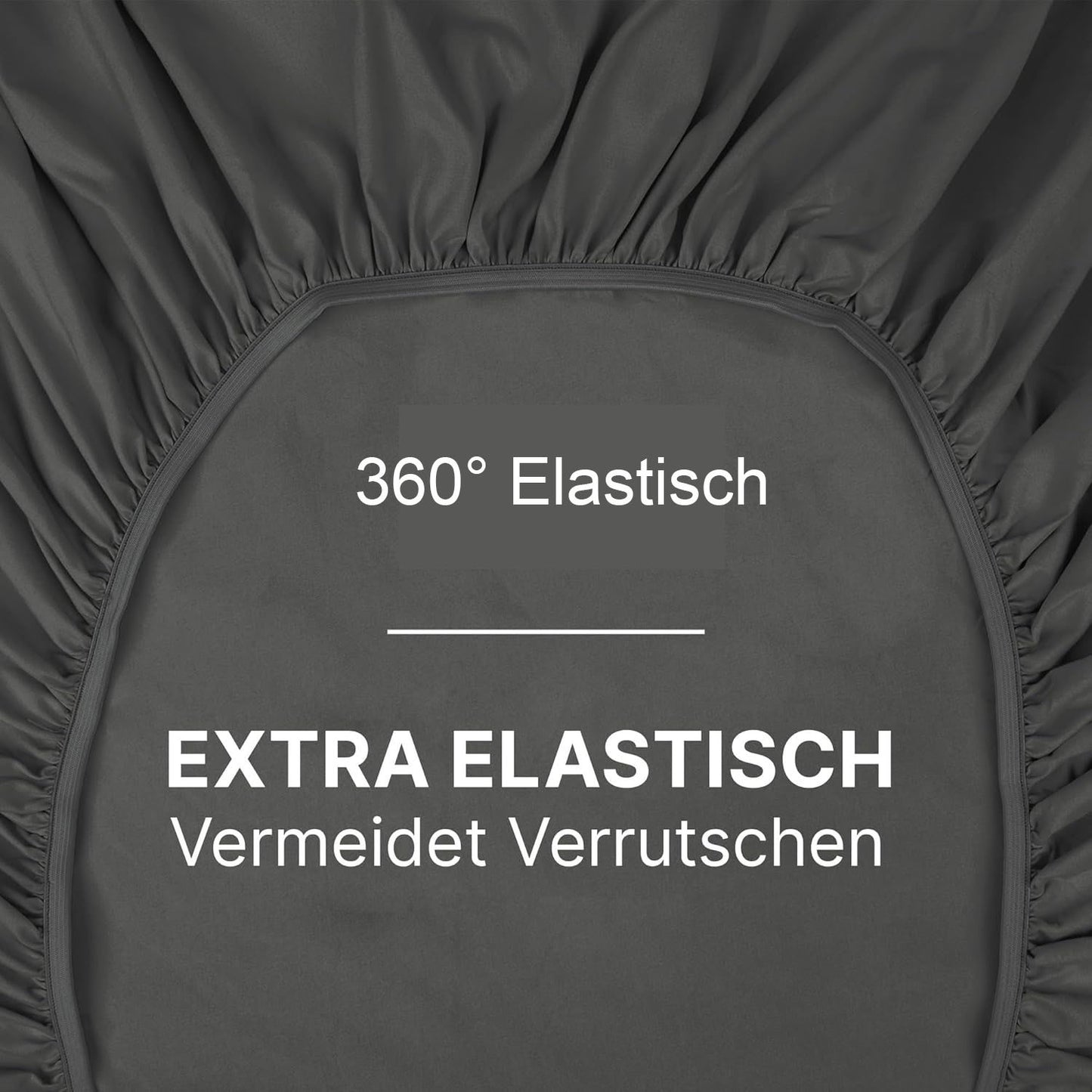 Baumwolle Spannbettlaken – Hochwertig, 130 g/m², 30 cm Steghöhe, Atmungsaktiv & Weich, Pflegeleicht, Ganzjahres-Bettwäsche für Zuhause & Gästezimmer