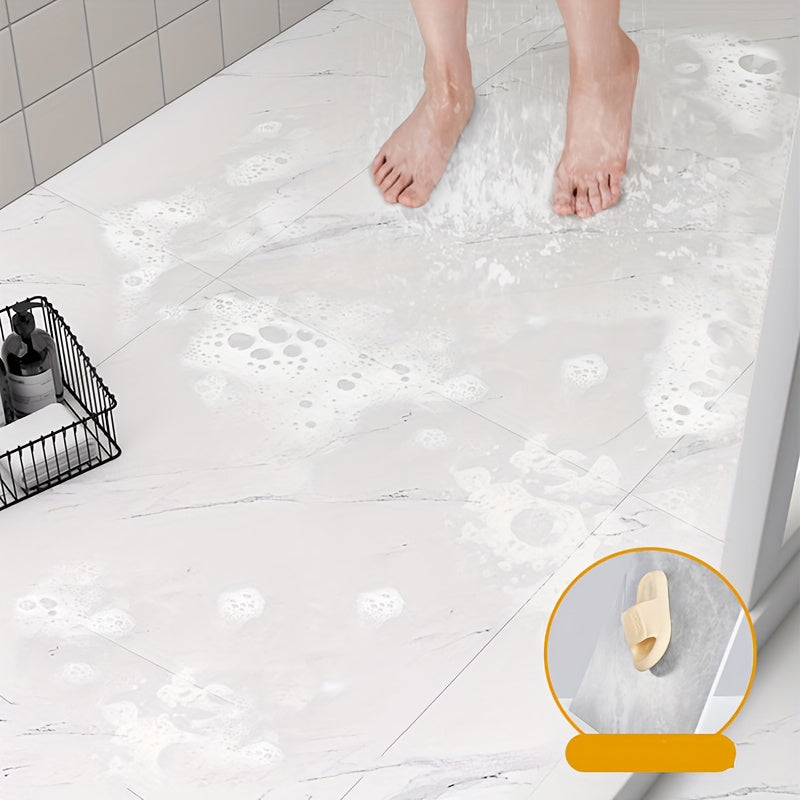 Produktbild von 26/52x PVC Bodensticker im Keramikfliesen-Look – selbstklebend, dick & leicht zu entfernen – für Bad, Küche, Wohnzimmer, Schlafzimmer, Mietwohnung – hochwertig verarbeitet für tägliche Anwendung