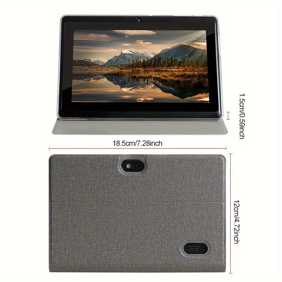 7" Android 14 Tablet mit 4GB RAM, 32GB Speicher, Quad-Core, 3500mAh Akku, IPS Display, Kamera, WLAN – Ideal für Arbeit, Freizeit & unterwegs