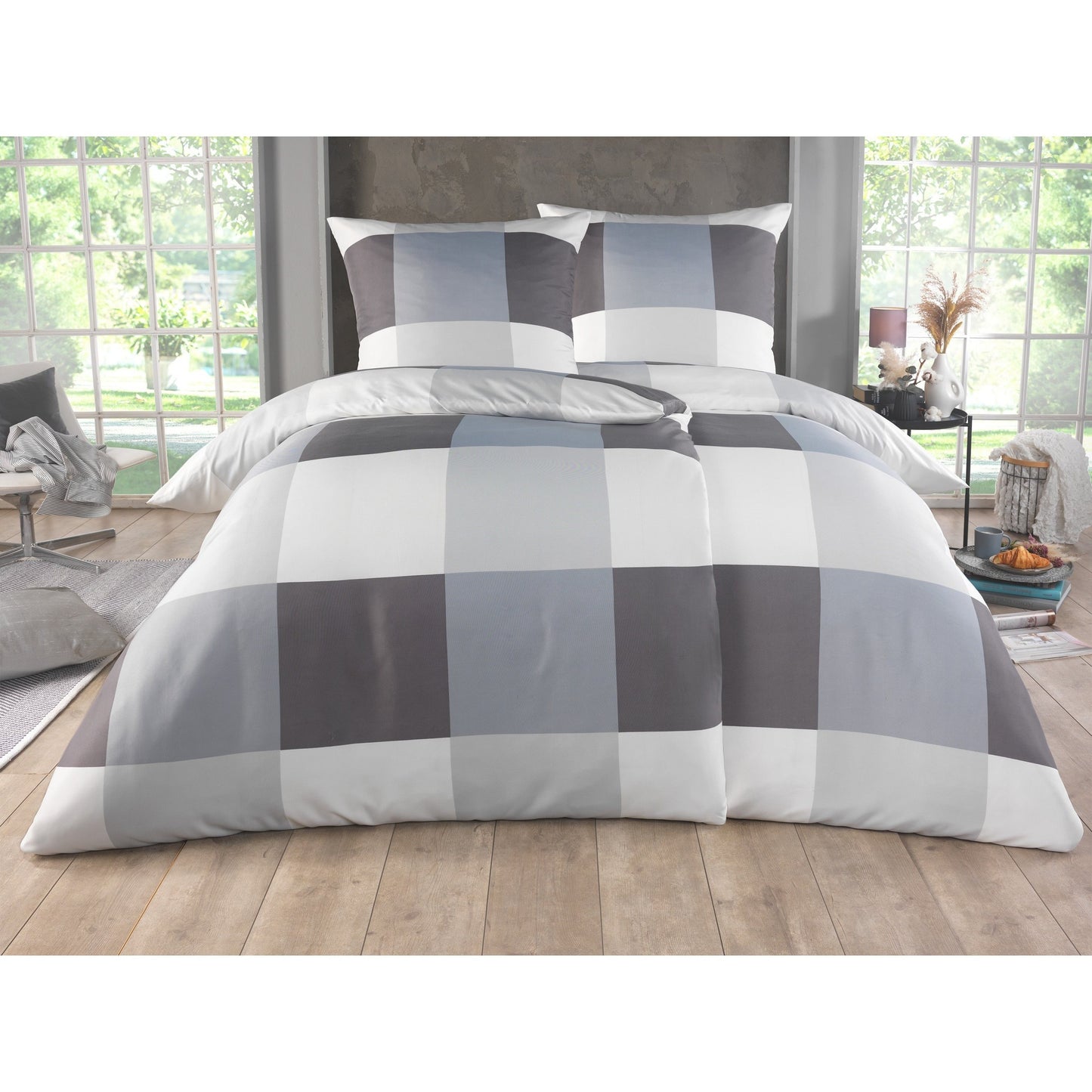 137 / 5.000 Bettwäsche 135X200 4tlg Set - Allergikergeeignetes Bettset - Bettlaken 135 X 200 & Kissenbezug 80X80 | Modern & Hochwertig - FUXL - Shopify