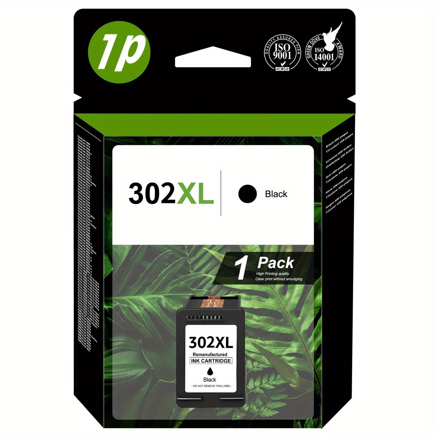 Multipack Druckerpatronen Ersatz für HP 302 / 302XL – kompatibel mit DeskJet, Envy & OfficeJet – Schwarz & Farbe – hohe Reichweite & klare Ausdrucke