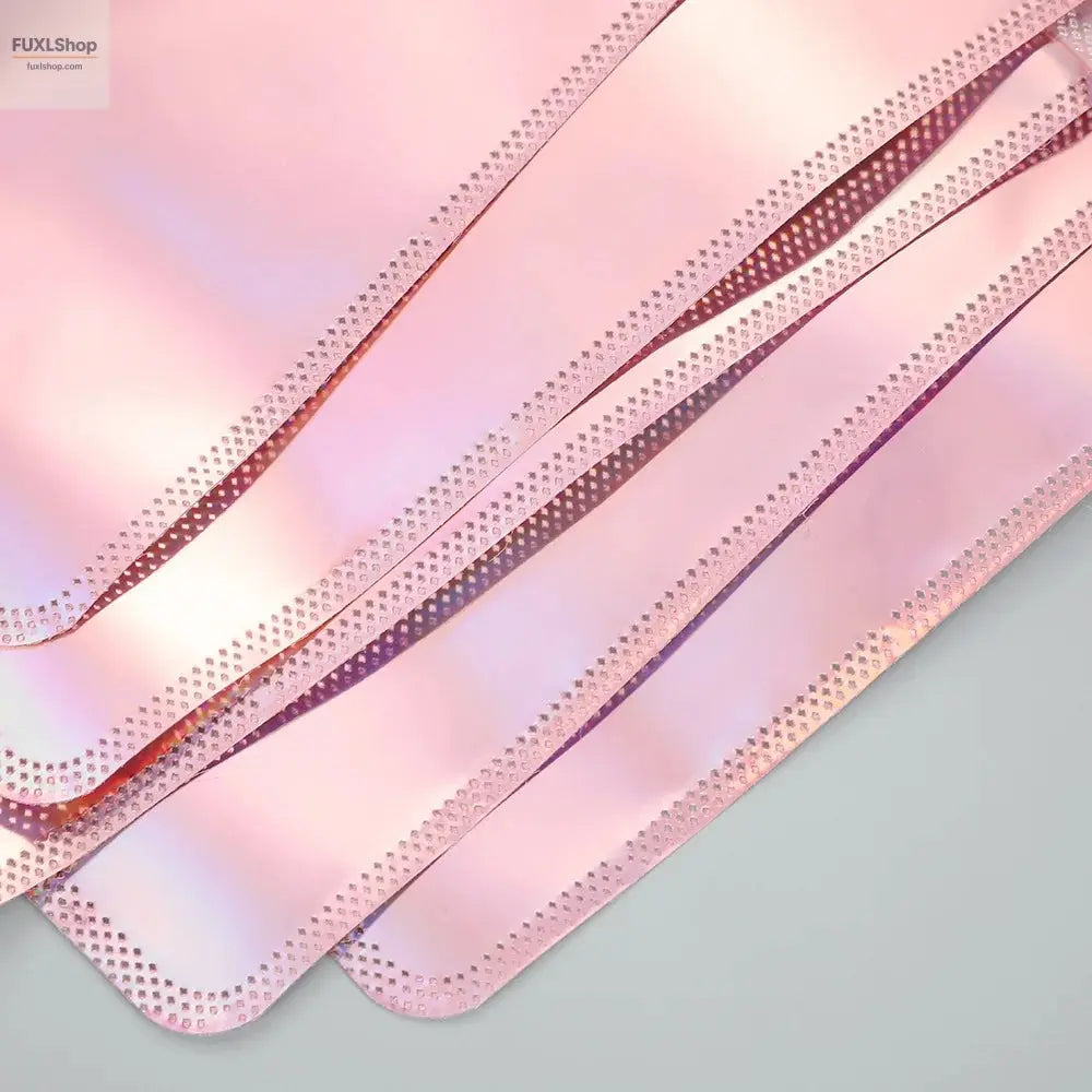50 Stück lange holografische Verpackungsbeutel mit Druckverschluss, für Party, Gastgeschenk, Schmuck-Display-Versorgung - FUXL-Shopify