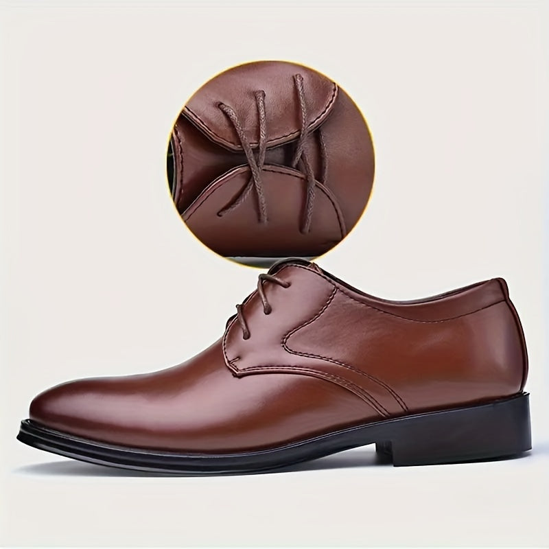 Neue Herren Business-Schnürschuhe – Elegant, Vielseitig & Für Hochzeit oder Freizeit
