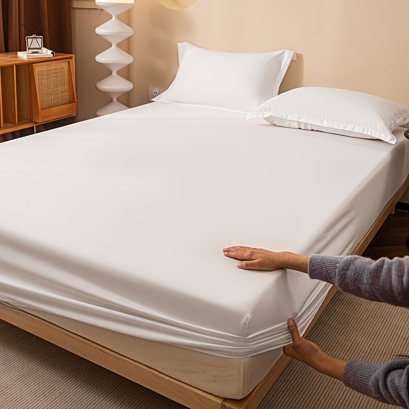 Weiches Bettlaken aus 100 % Polyester – Sanded Finish, gewebt, maschinenwaschbar, ≤29cm Höhe – Uni-Farbe, aktiver Druck – Komfort für jede Saison