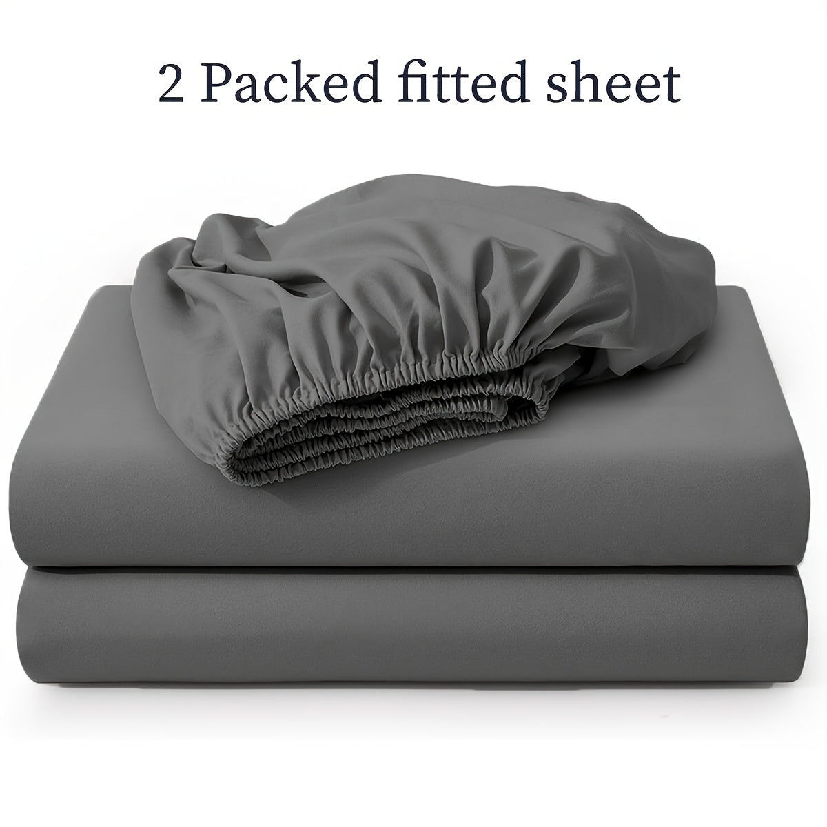 2-teiliges Spannbettlaken-Set – Weich, atmungsaktiv & waschbar, ideal für Schlafzimmer, hautfreundlich & pflegeleicht, modernes Design für jedes Bett - FUXL-Shopify