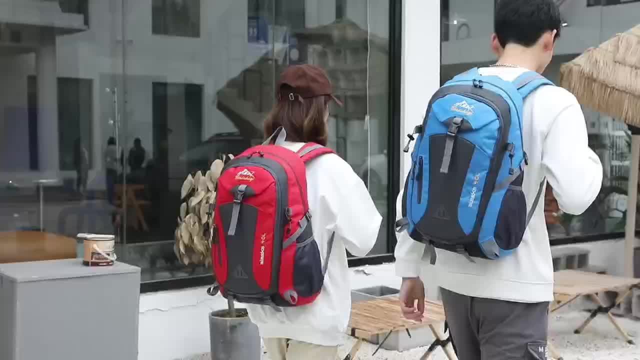 40L Outdoor - Rucksack Schwarz – Wandern, Reisen, Camping, Schule - FUXL - Shopify
