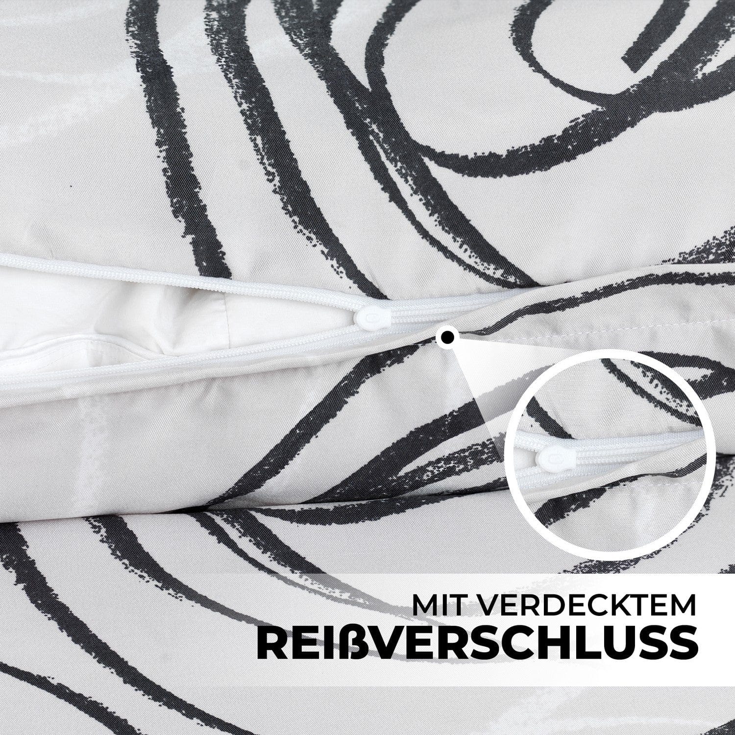 Modernes Bettwäsche-Design -Set 135x200 cm – 4-teilig