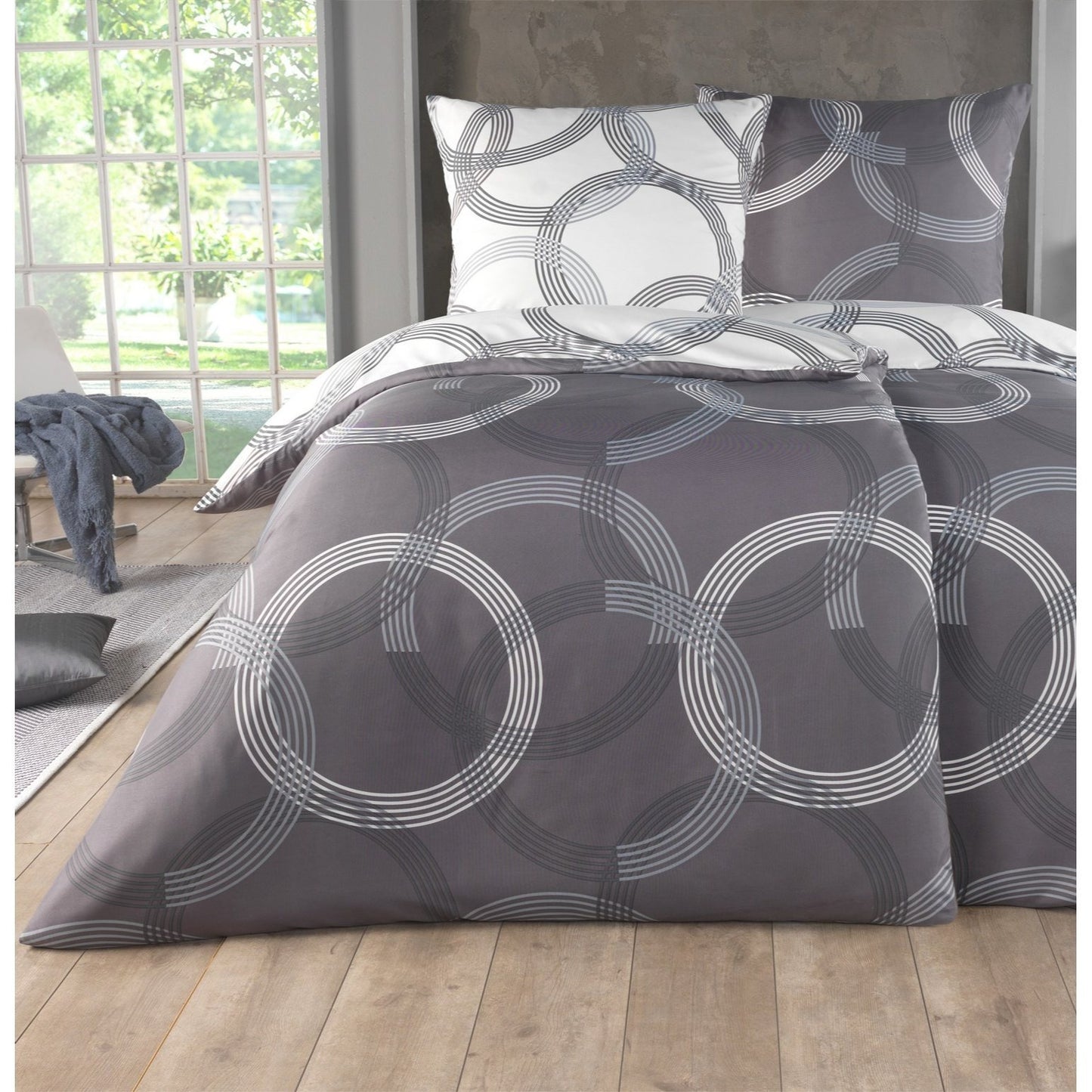 137 / 5.000 Bettwäsche 135X200 4tlg Set - Allergikergeeignetes Bettset - Bettlaken 135 X 200 & Kissenbezug 80X80 | Modern & Hochwertig - FUXL - Shopify