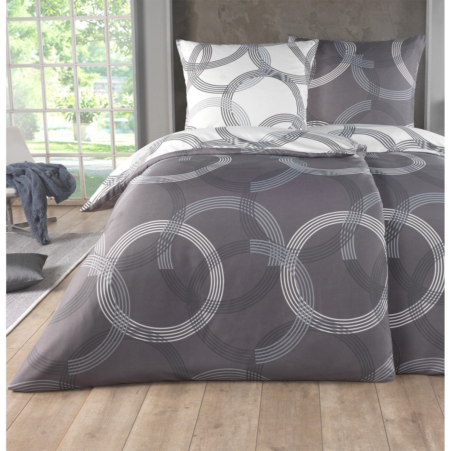 137 / 5.000 Bettwäsche 135X200 4tlg Set - Allergikergeeignetes Bettset - Bettlaken 135 X 200 & Kissenbezug 80X80 | Modern & Hochwertig - FUXL - Shopify