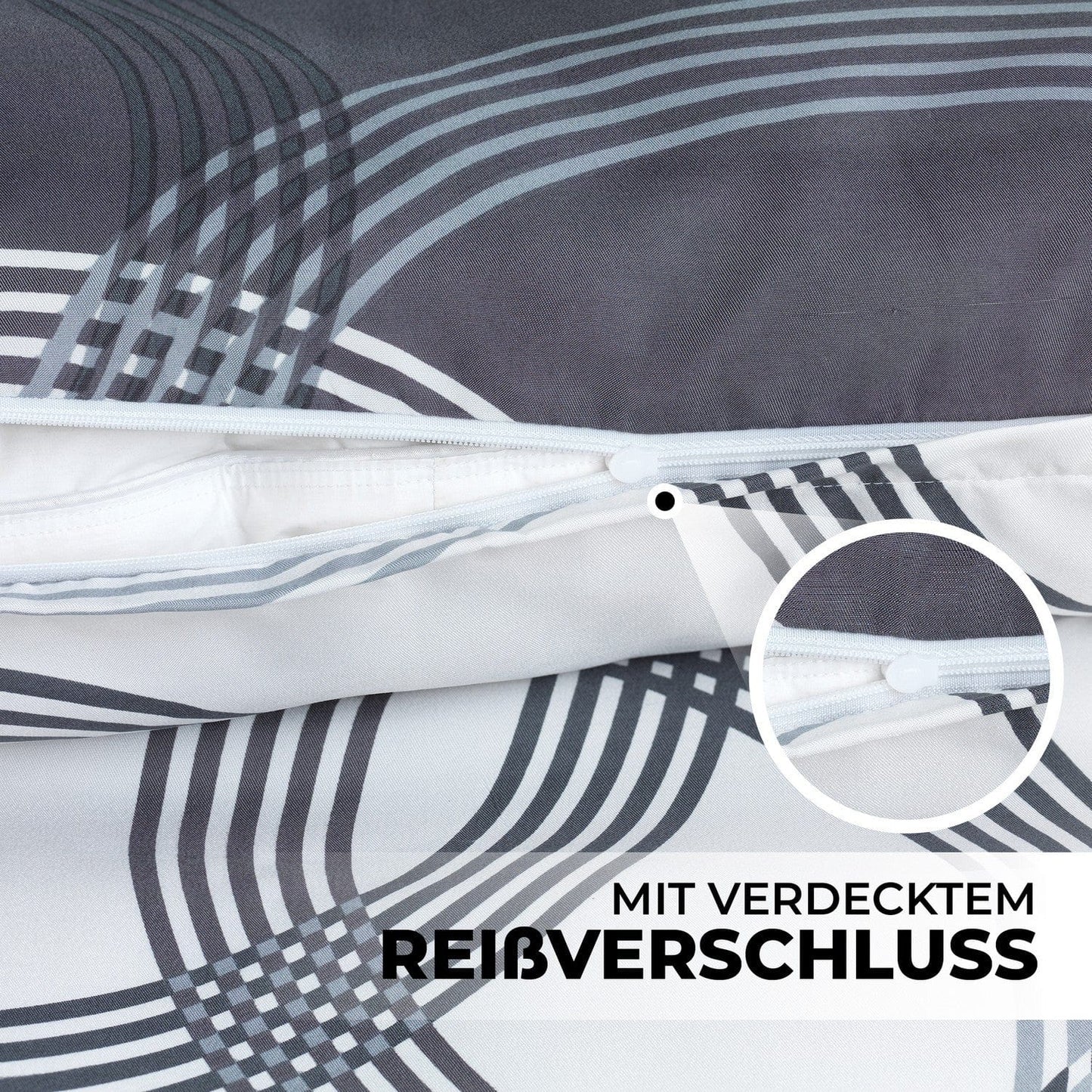 Modernes Bettwäsche-Design -Set 135x200 cm – 4-teilig