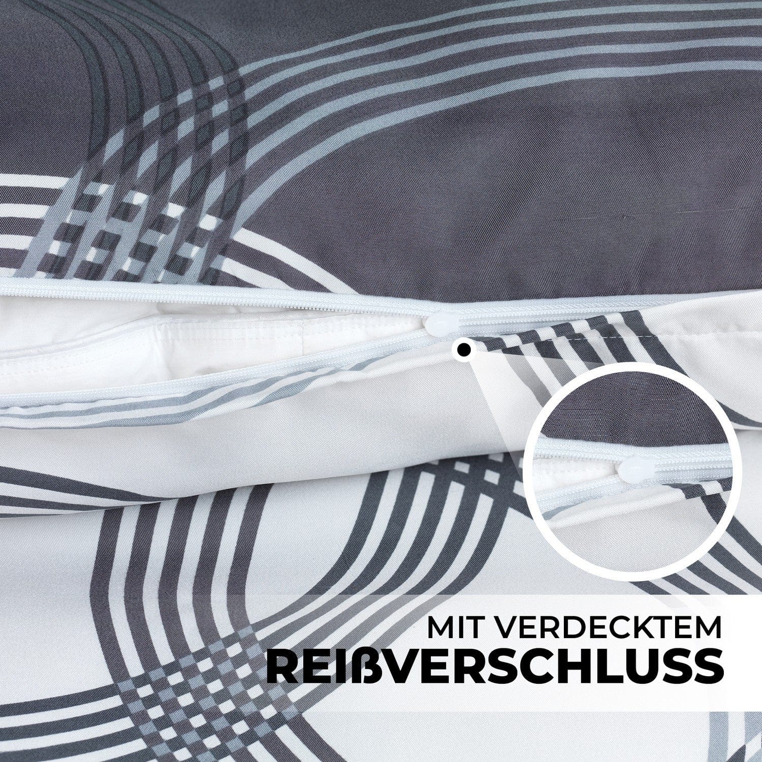 Modernes Bettwäsche-Design -Set 135x200 cm – 4-teilig