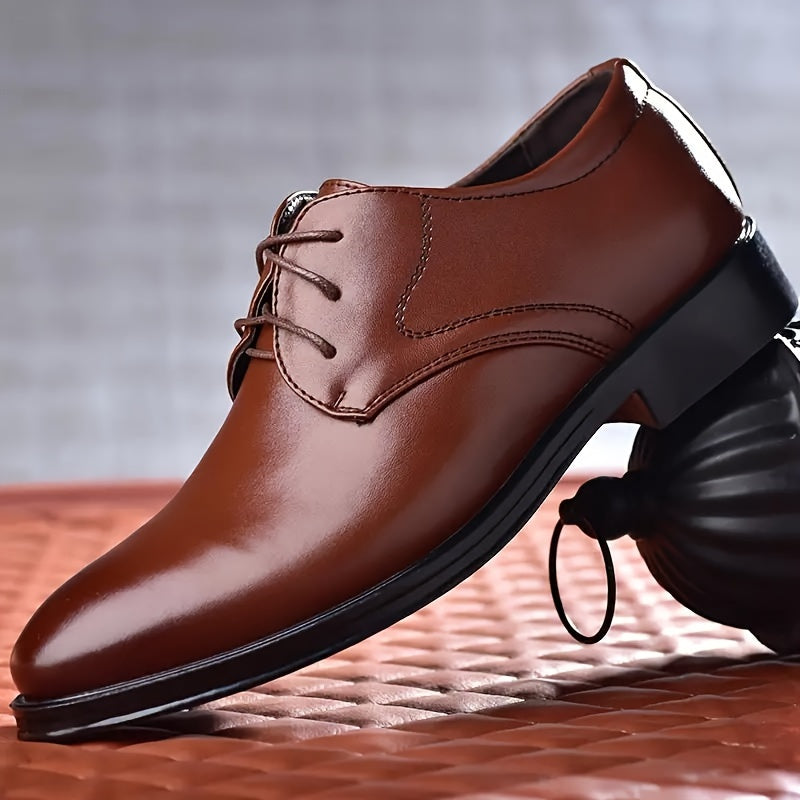 Neue Herren Business-Schnürschuhe – Elegant, Vielseitig & Für Hochzeit oder Freizeit