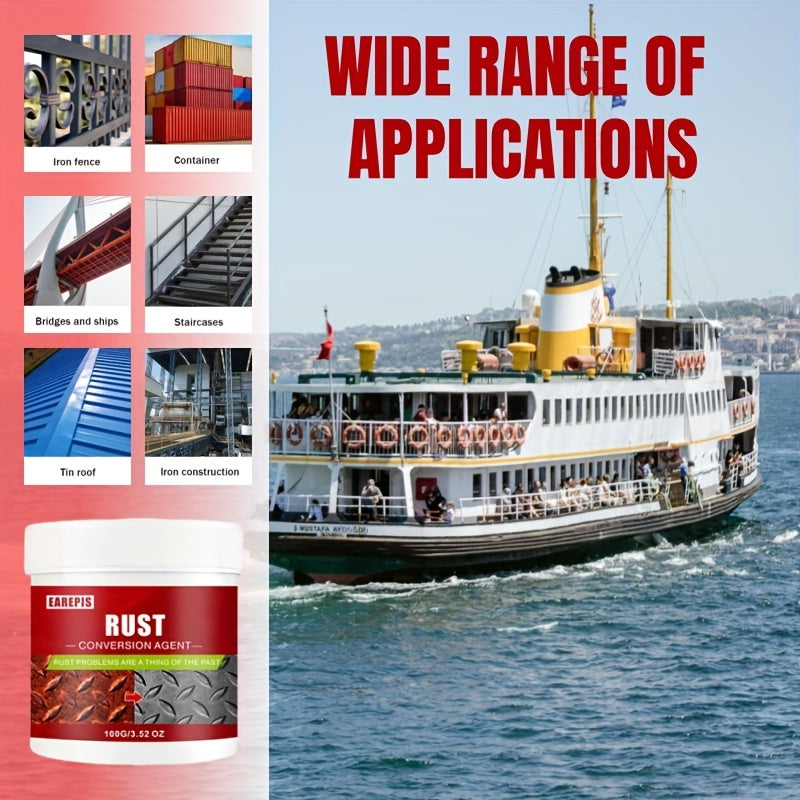 2er-Set Marine-Rostschutzfarbe – Sauerstoffbarriere gegen Korrosion, verlängert Lebensdauer – ideal für Schiffsrumpf & Metalloberflächen