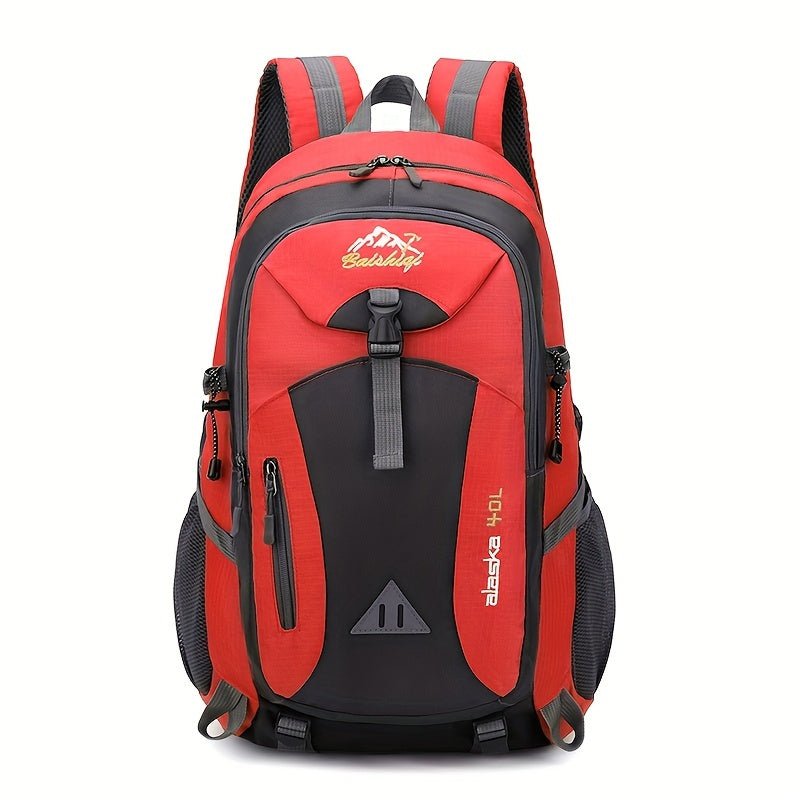 40L Outdoor-Rucksack Schwarz – Wandern, Reisen, Camping, Schule