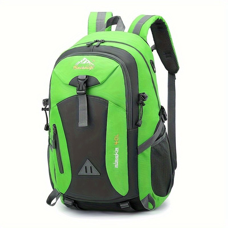 40L Outdoor-Rucksack Schwarz – Wandern, Reisen, Camping, Schule