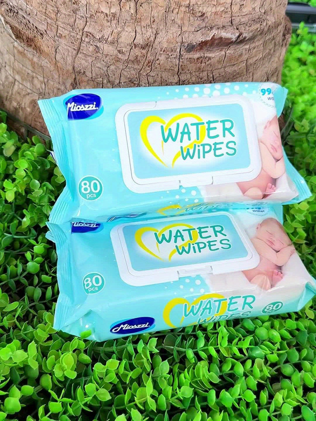 6er-Pack Feuchttücher (je 80 Stück) für Babys & Kinder – geeignet für Hände, Gesicht, Mund & Po, mit Aloe, reines Wasser, sanft & sicher