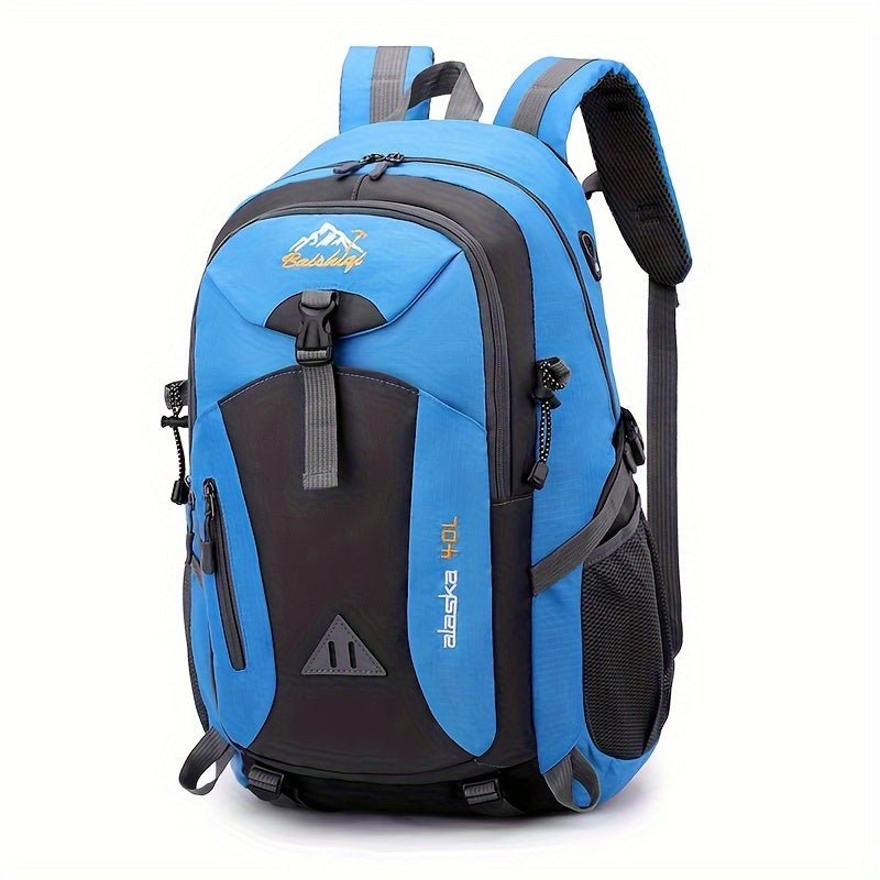 40L Outdoor-Rucksack Schwarz – Wandern, Reisen, Camping, Schule