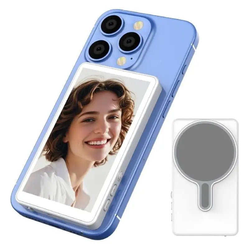 Magnetischer Handy-Vlog-Selbst-Timer-Monitor-Bildschirm mit Rückkamera-Monitor für Live-Streaming, der den Inhalt schaffen, Selbstauslöser