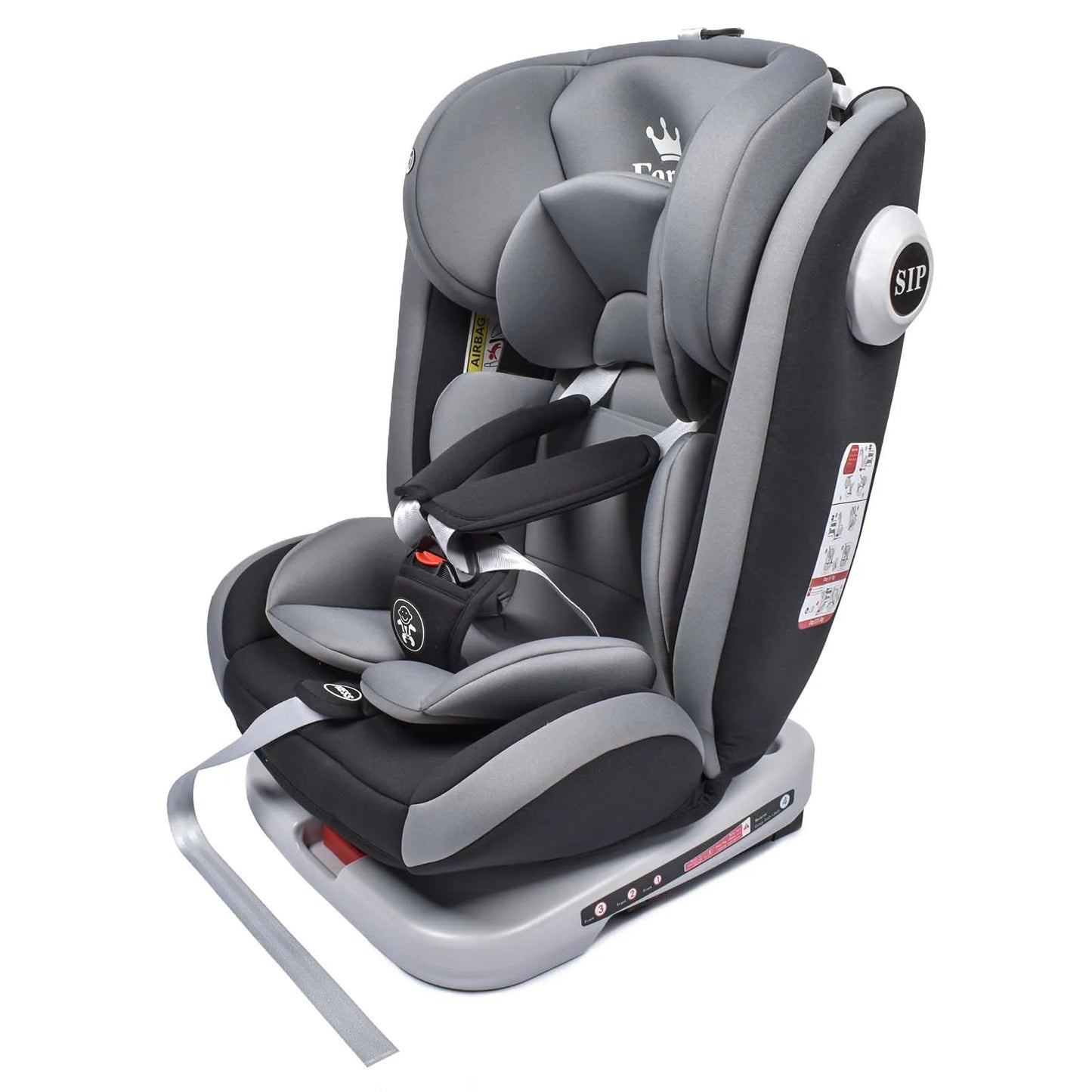 AP01 KL005 Kindersitz 360° drehbar ISOFIX 0-12 Jahre