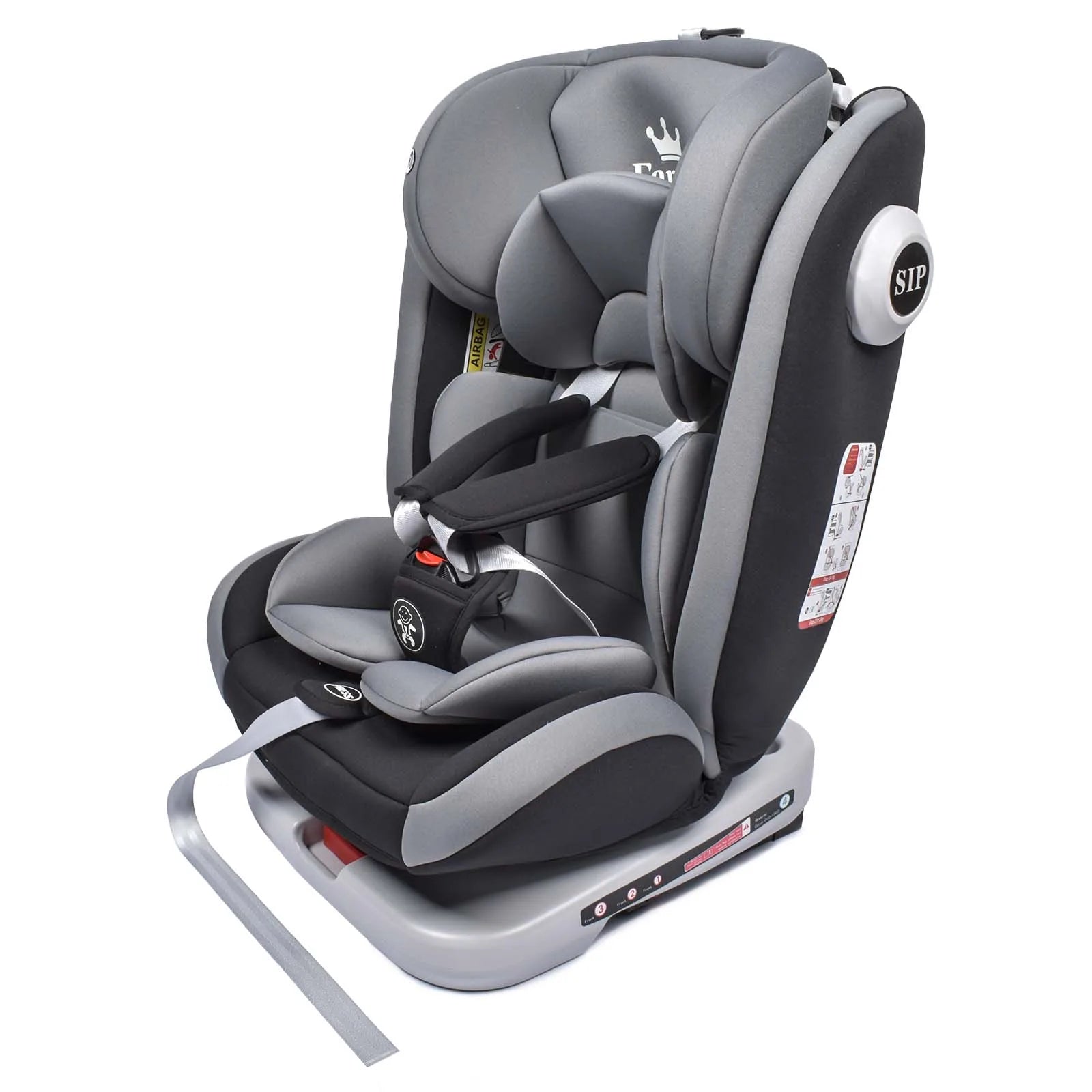 AP01 KL005 Kindersitz 360° drehbar ISOFIX 0-12 Jahre - FUXL-Shopify