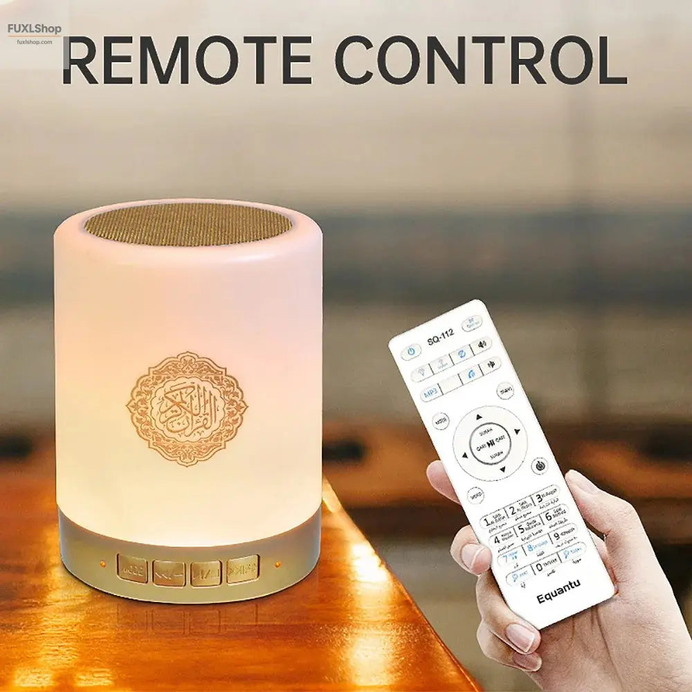 Azan Muslim Night Light Quran Portable Wireless Caixa De Som Bluetooth Speaker Music Sound Box Blutooth Holy Lamp Mini Baffle - FUXL-Shopify