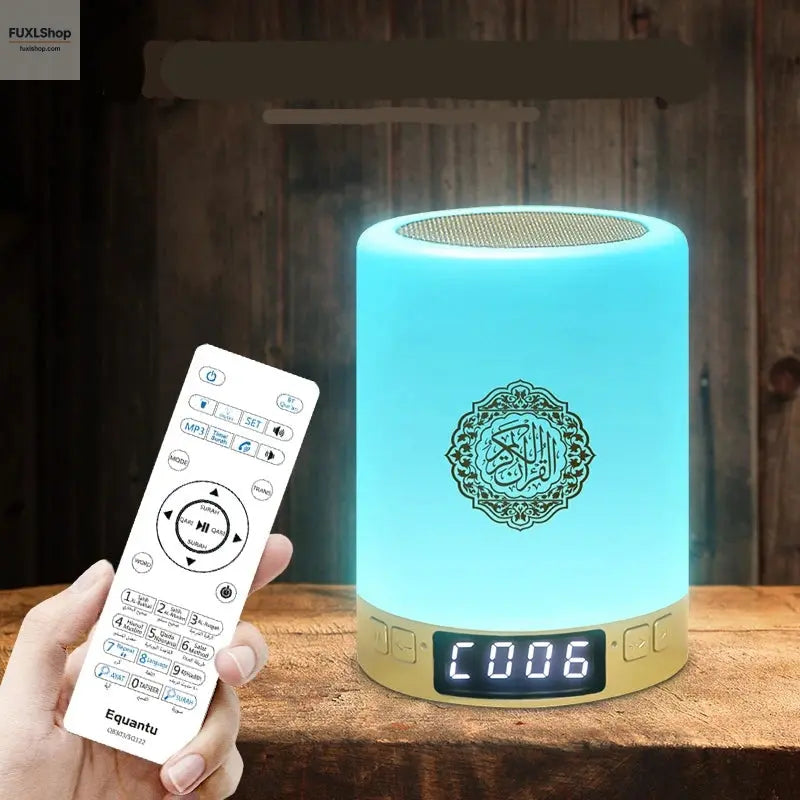 Azan Muslim Night Light Quran Portable Wireless Caixa De Som Bluetooth Speaker Music Sound Box Blutooth Holy Lamp Mini Baffle - FUXL-Shopify