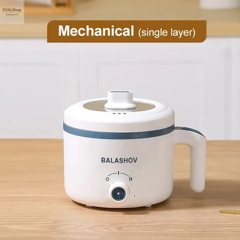 BALASHOV 1.7L Elektrischer Reiskocher – Mehrfunktions-Kochtopf mit Dampfkorb, 220V für Reis, Suppe & mehr (2-3 Personen) - FUXL-Shopify
