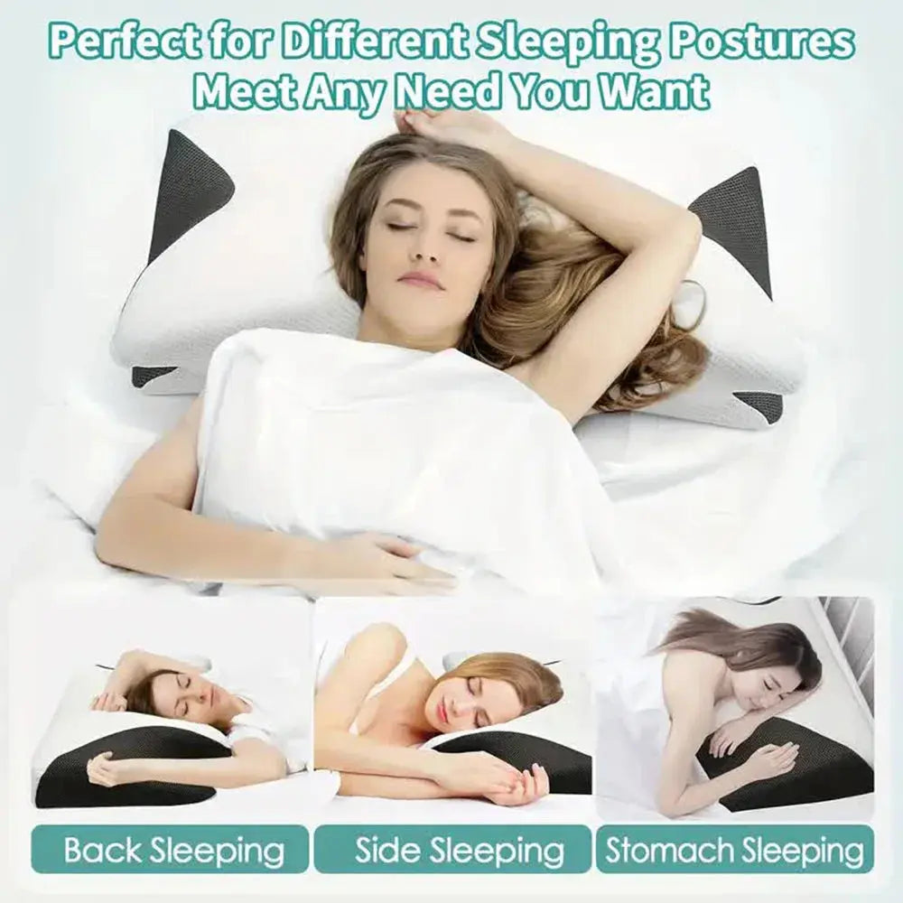 Butterfly Sleep Memory Neck Pillow – Slow Rebound Comfortable Memory Foam Pillow - FUXL-Shopify