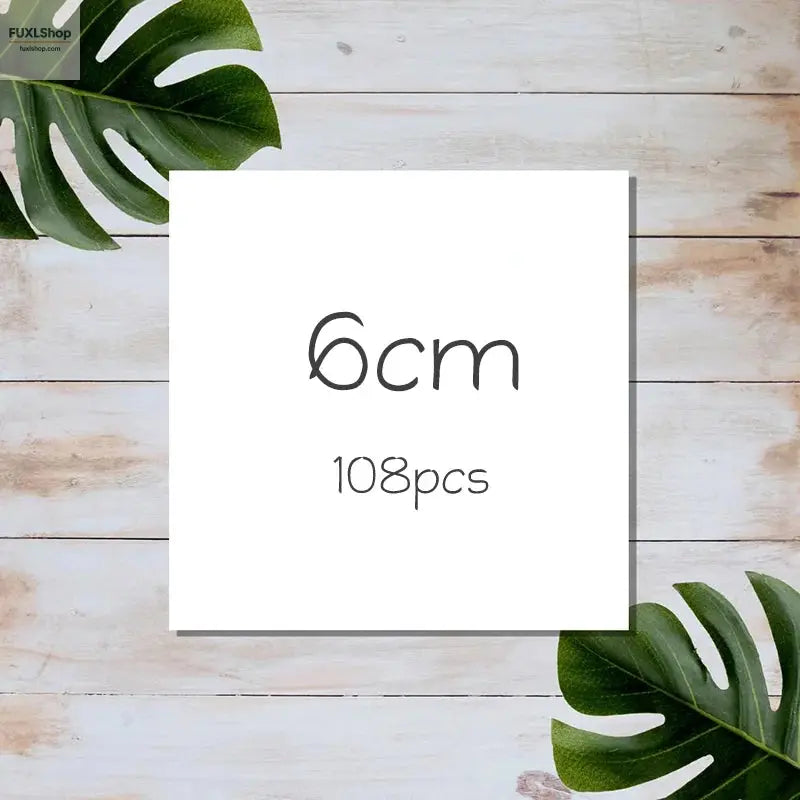 Custom Square Stickers Custom Logo Labels Square Packing Labels Promotion Shop Branding Packaging Social Media Gloss Stickers - FUXL-Shopify