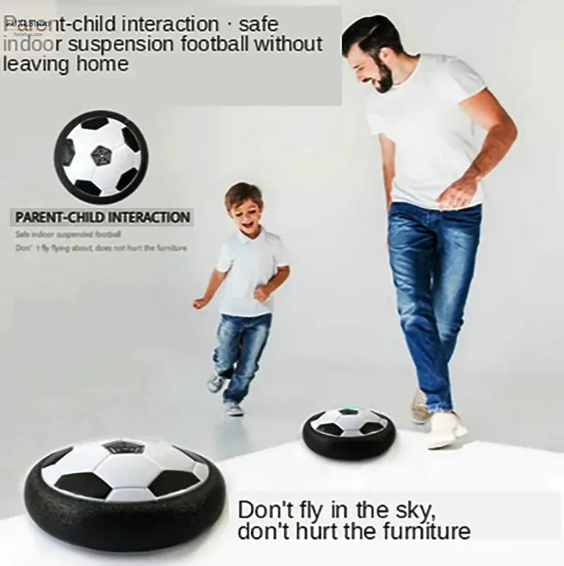 Elektrischer Schwebe-Fußball für Kinder – LED & Musik – Outdoor-Spielzeug - FUXL-Shopify
