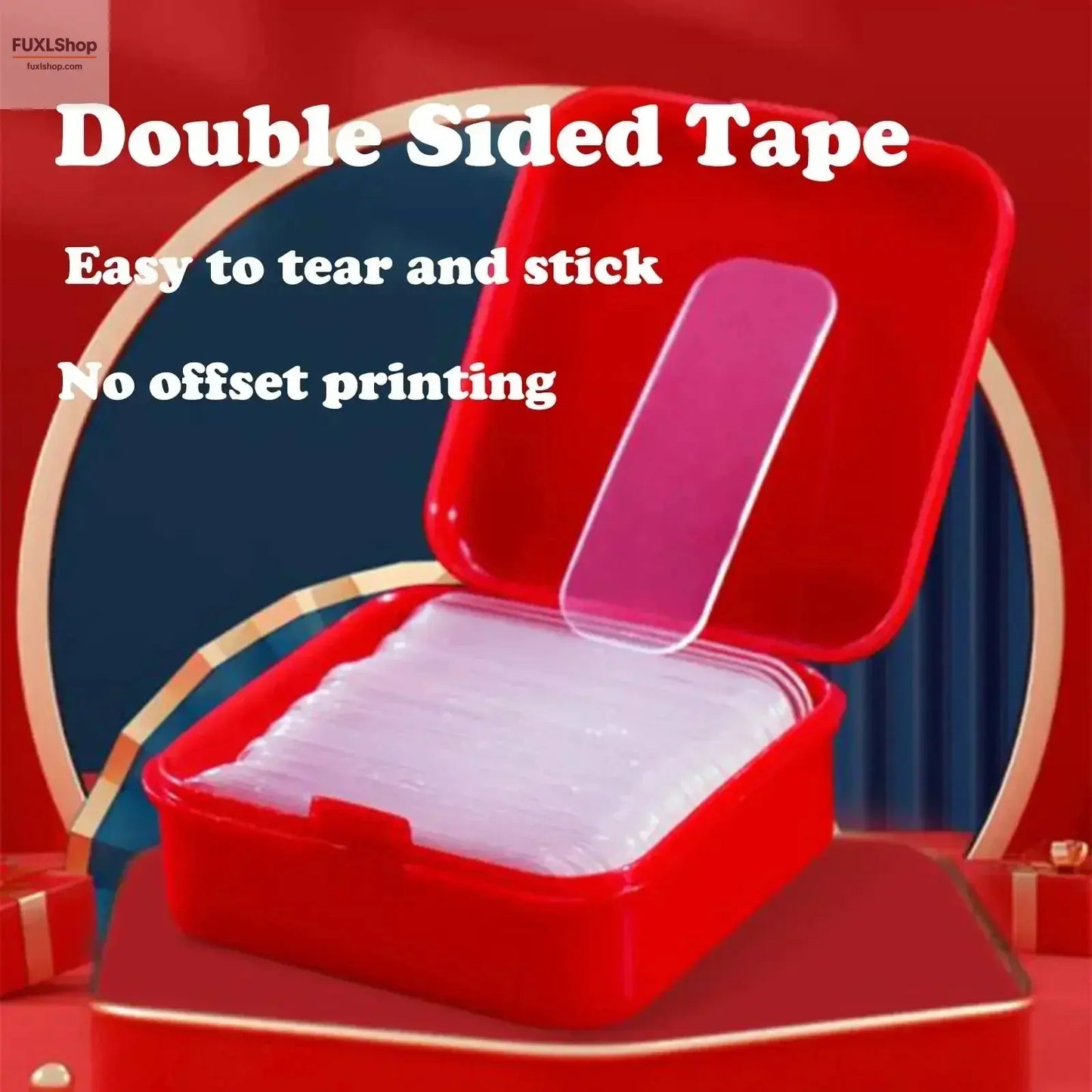 Extra Powerful Double Sided Adhesive Tape Contact Strong Waterproof Removable Mounting Tape for Walls Wood Tile Plastic - FUXL-Shopify