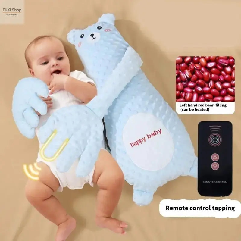 FUXL 066B Baby Beruhigungsspielzeug – Sanftes Klopfen & Fernbedienung für besseren Babyschlaf – Massage & Entspannung (0-12 Monate) - FUXL-Shopify