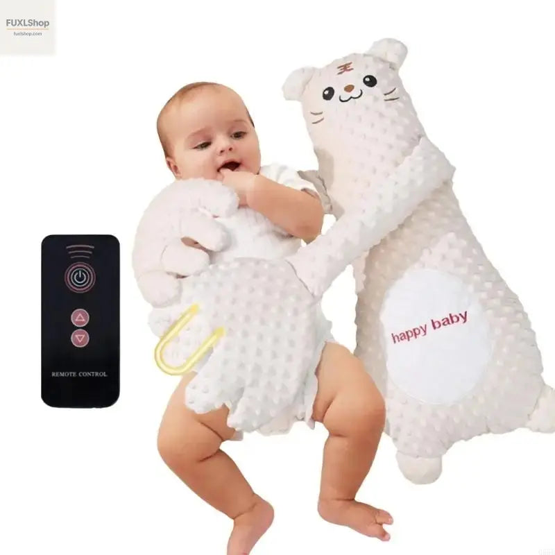 FUXL 066B Baby Beruhigungsspielzeug – Sanftes Klopfen & Fernbedienung für besseren Babyschlaf – Massage & Entspannung (0-12 Monate) - FUXL-Shopify