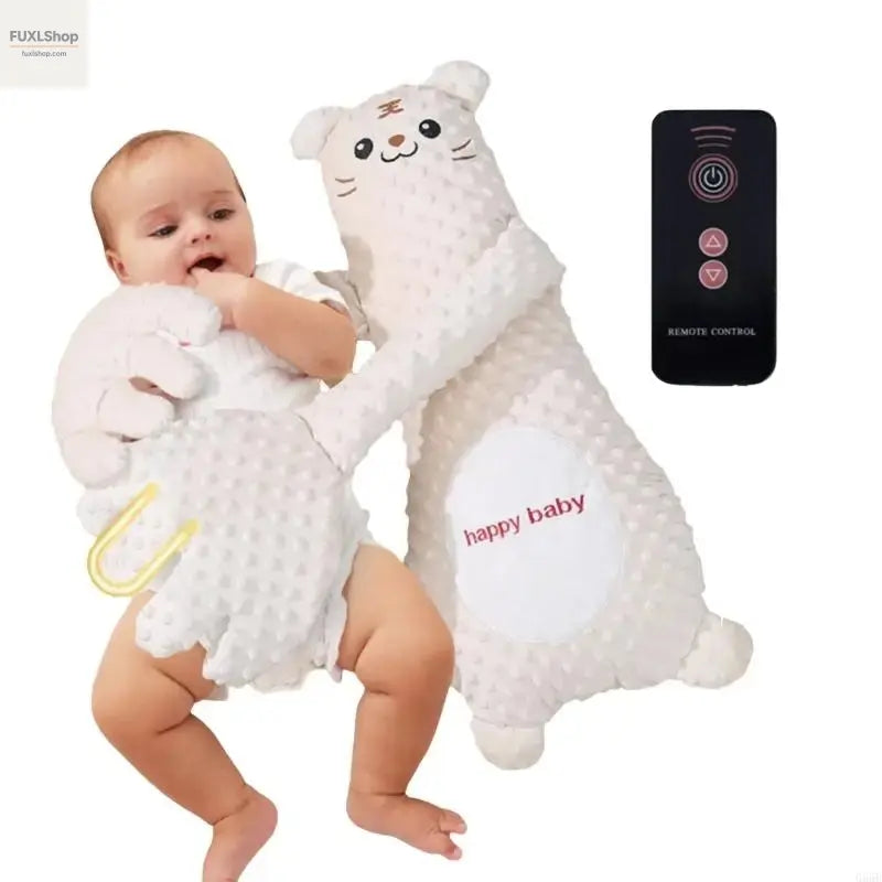 FUXL 066B Baby Beruhigungsspielzeug – Sanftes Klopfen & Fernbedienung für besseren Babyschlaf – Massage & Entspannung (0-12 Monate) - FUXL-Shopify
