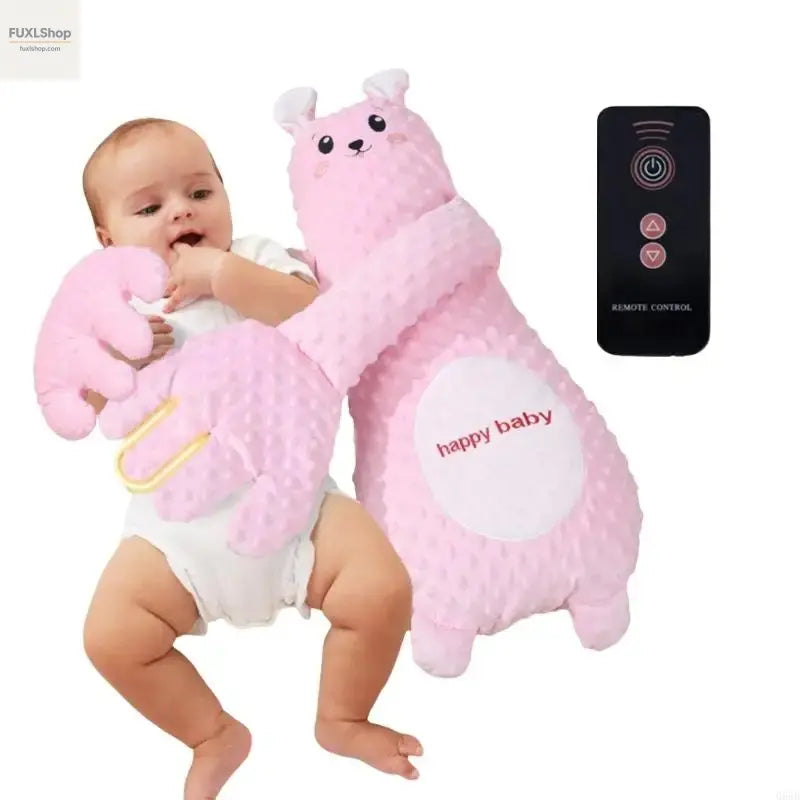 FUXL 066B Baby Beruhigungsspielzeug – Sanftes Klopfen & Fernbedienung für besseren Babyschlaf – Massage & Entspannung (0-12 Monate) - FUXL-Shopify
